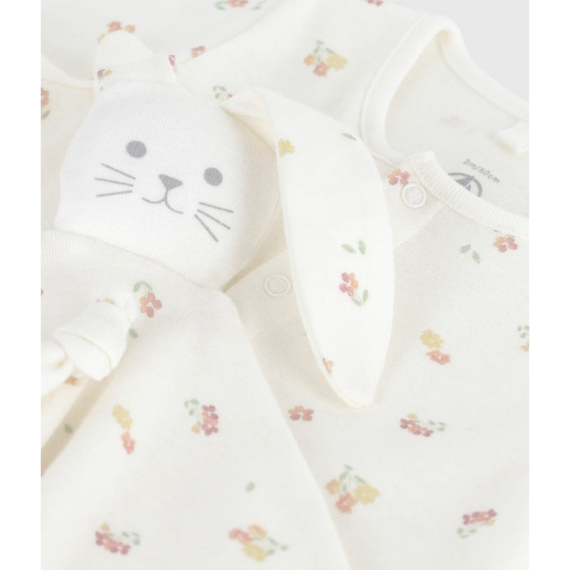 Coffret cadeau en coton à imprimé floral pour nouveau-nés