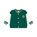 Babies' varsity-style cotton jacket