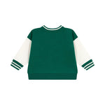 Babies' varsity-style cotton jacket