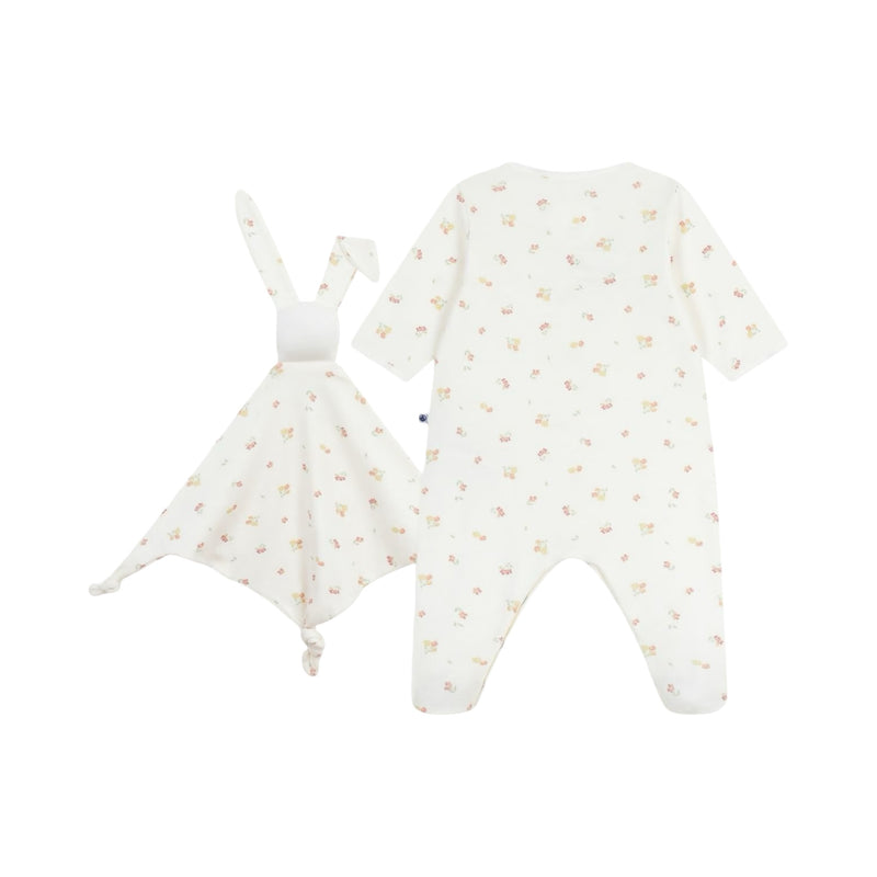 Coffret cadeau en coton à imprimé floral pour nouveau-nés
