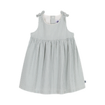 Babies' sleeveless stripy cotton dress