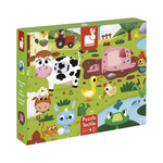 Tactile puzzle farm animals