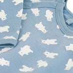 Babies' printed brushed fleece pyjama suit