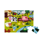 Puzzle tactile animaux de la ferme 