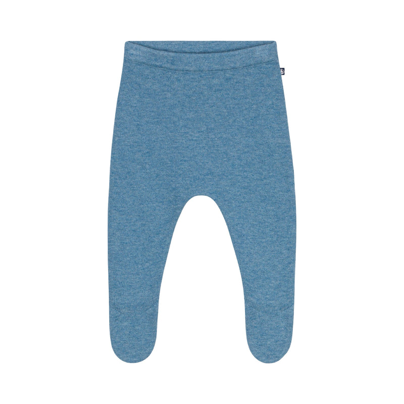 Babies' trousers in a wool and cotton knit