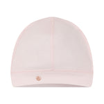 Bonnet en coton uni pour bébé