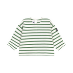 Babies's long-sleeved cotton Breton top