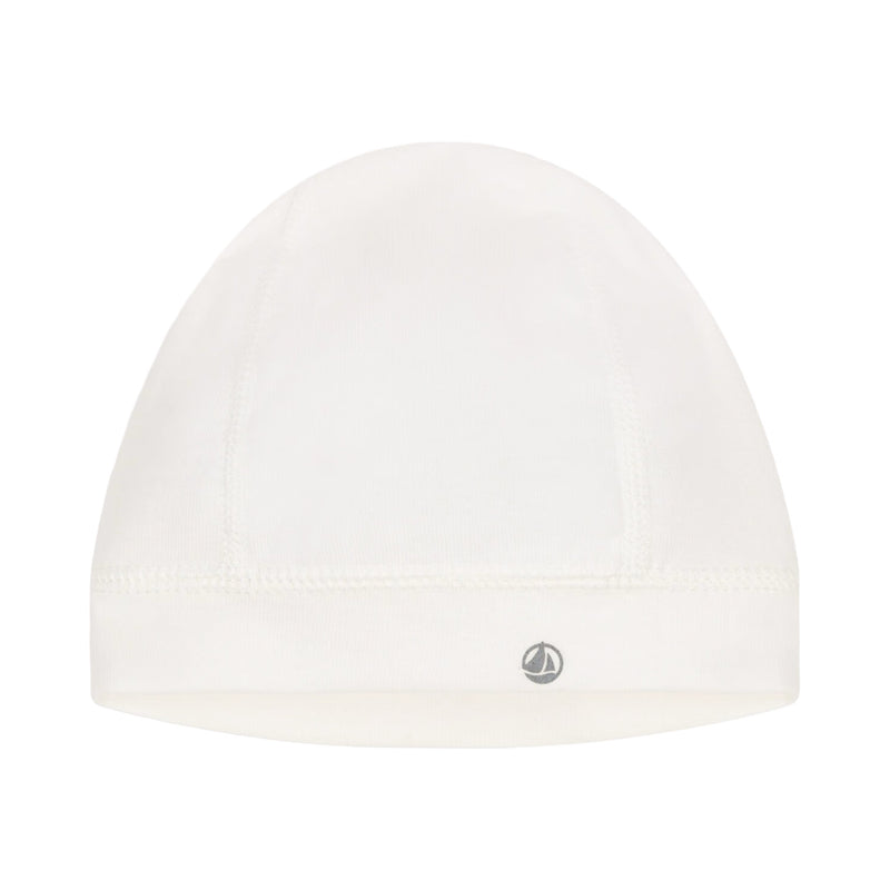 Bonnet en tricot côtelé pour nouveau-né