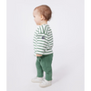 Babies's long-sleeved cotton Breton top