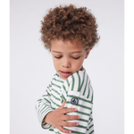 Children's long-sleeved cotton Breton top