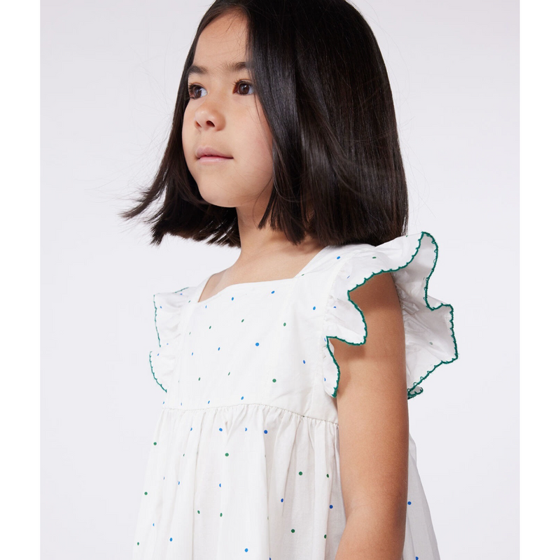 Children's sleeveless cotton dress