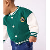 Babies' varsity-style cotton jacket