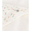 Serviette de bain Fleurs en coton pour bébé
