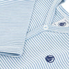Babies' pinstriped cotton pyjama suit
