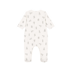 Pyjama bébé en maille tube à motif lapin