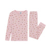 Children's pyjamas in cotton with a flower print