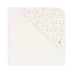Serviette de bain Fleurs en coton pour bébé