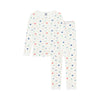 Children's pyjamas in cotton with a heart print