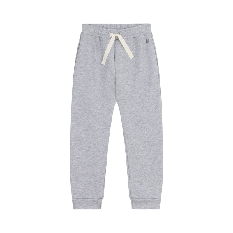 Children's jogging bottoms in plain cotton
