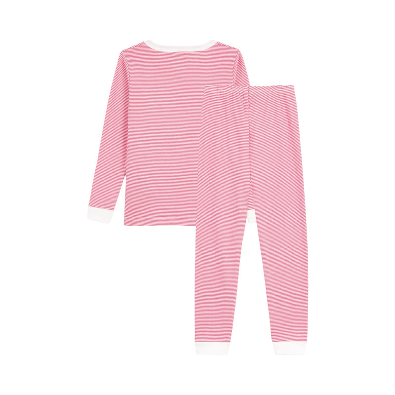 Children's stripy cotton pyjamas