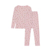 Children's pyjamas in cotton with a flower print