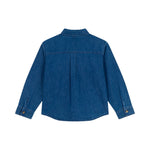 Children's plain denim shirt