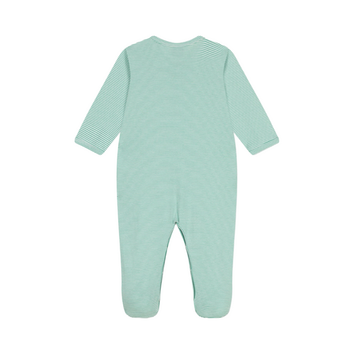 Pyjama rayé en coton pour bébé