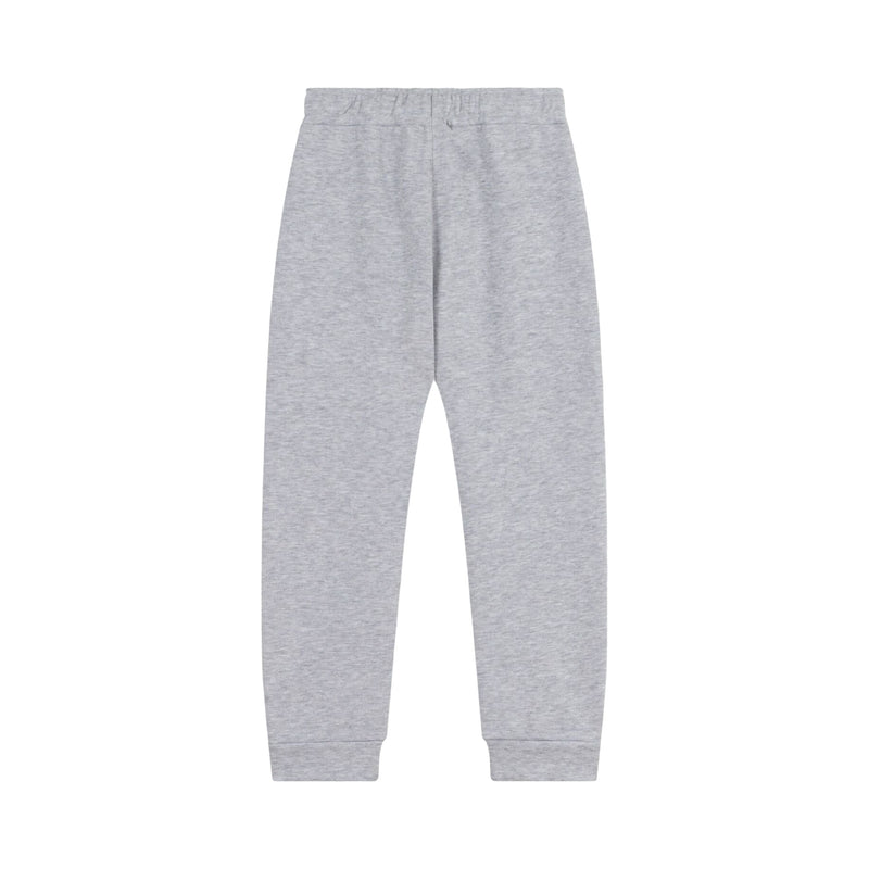 Children's jogging bottoms in plain cotton