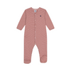 Pyjama bébé rayé en coton 