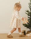 Robe en velours Holly Berry pour bébé