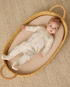Bunnies zip long sleeve sleeper footie
