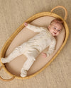 Bunnies zip long sleeve sleeper footie