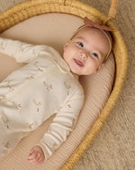 Bunnies zip long sleeve sleeper footie
