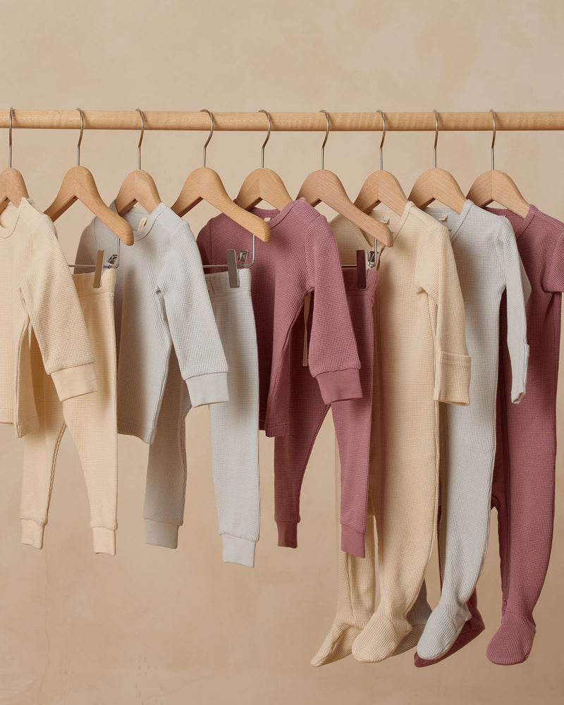 Ensemble haut + pantalon gaufré Natural