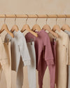 Ensemble haut + pantalon gaufré Natural