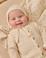 Natural knit cardigan