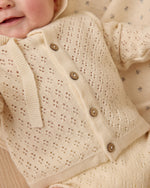 Natural knit cardigan