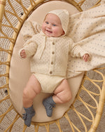 Natural knit cardigan