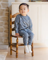 Silver moons relaxed fleece sweatshirt