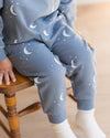 Silver moons relaxed fleece sweatshirt