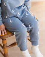 Silver moons relaxed fleece sweatshirt