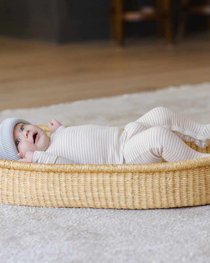 Pyjama pour bébé à micro rayures Oat