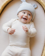 Pyjama pour bébé à micro rayures Oat