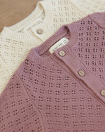 Natural knit cardigan
