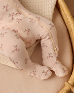Pyjama zippé en bambou Reindeer