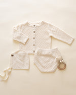 Natural knit cardigan