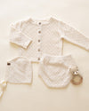 Natural knit cardigan