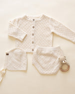 Natural knit cardigan