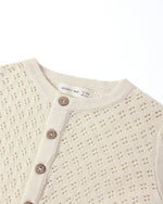 Natural knit cardigan