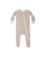 Bamboo zip footie
